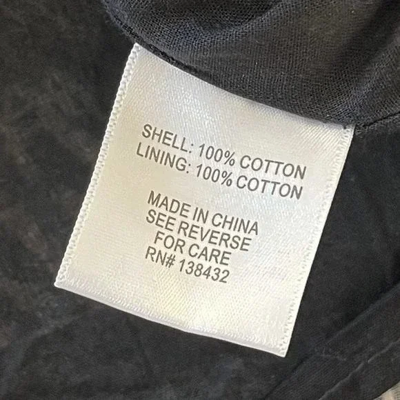 ModCloth Community Brunch Belted Sleeveless Shirt Dress XL Black - Picture 12 of 13